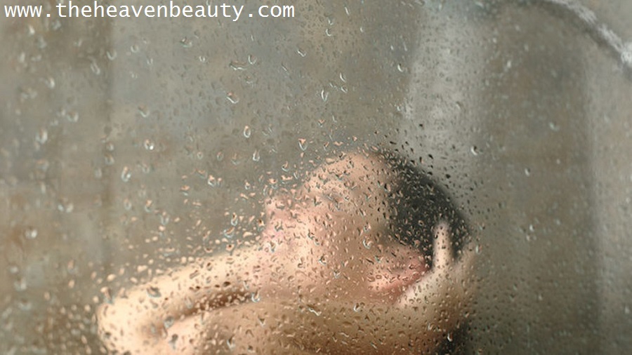 Hot shower causes dry skin