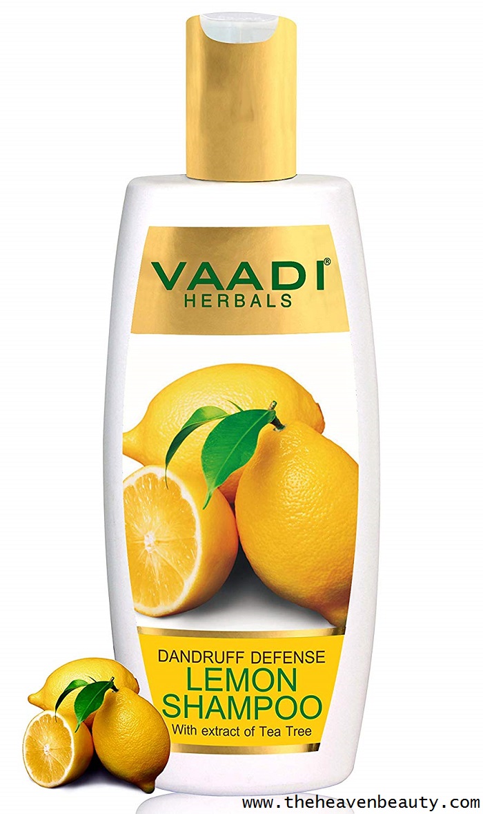 Anti Dandruff shampoos - Vaadi herbals lemon shampoo