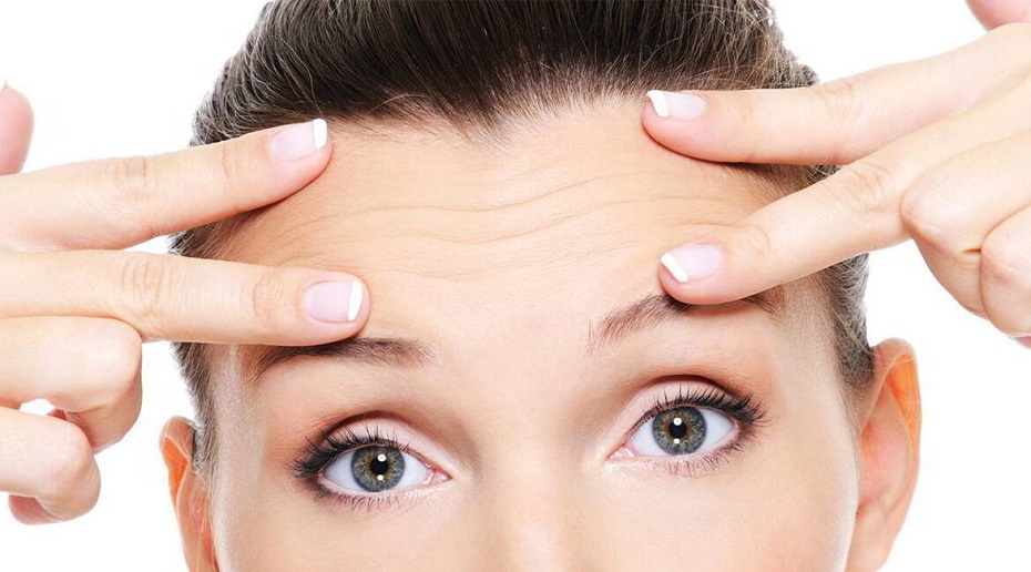 Forehead wrinkles treatment naturally at home