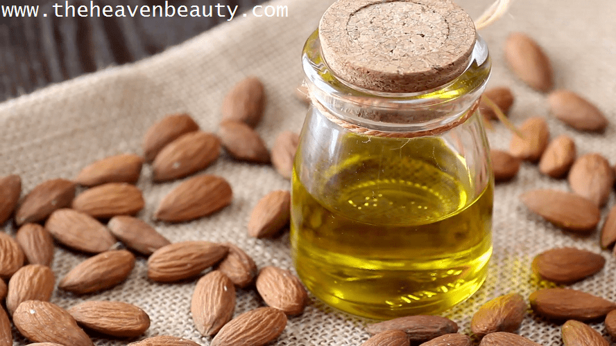 Almond oil to lighten dark lips