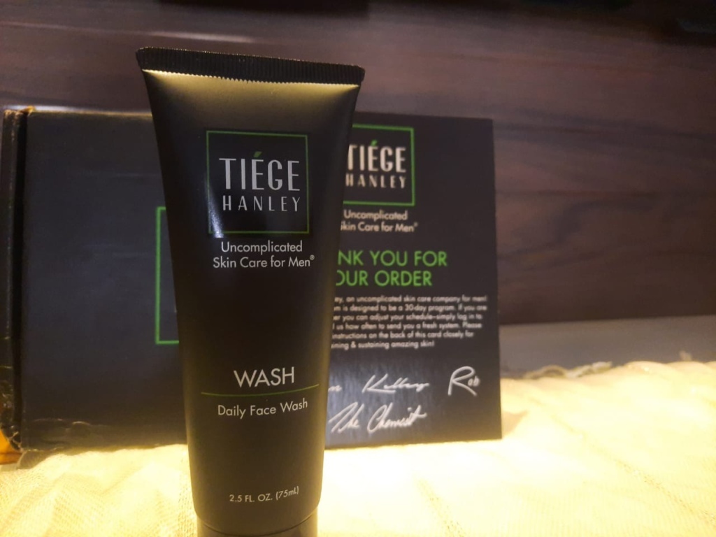 Tiege Hanley Review - Face wash