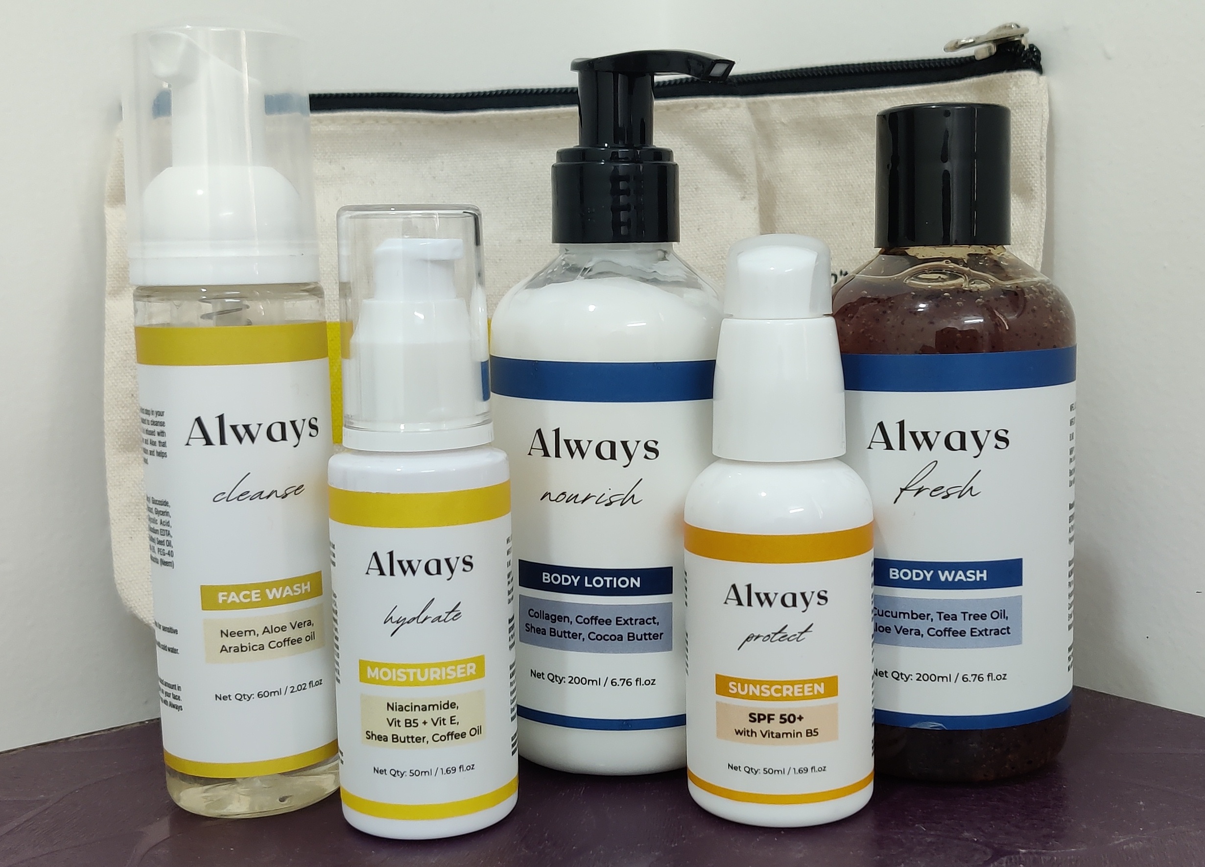 Always Personal Care Range made by Daily Athletes